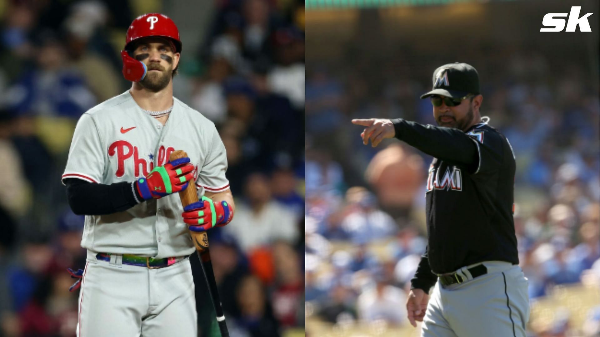When former Marlins manager Ozzie Guillen took aim at Phillies star Bryce  Harper's pine tar bat claiming foul play