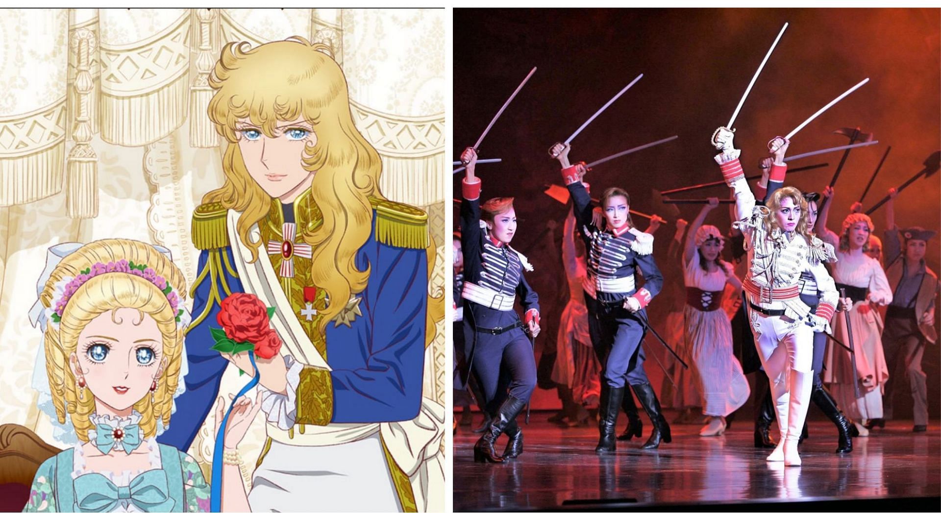 Rose of Versailles show and play (Image via Sportskeeda)