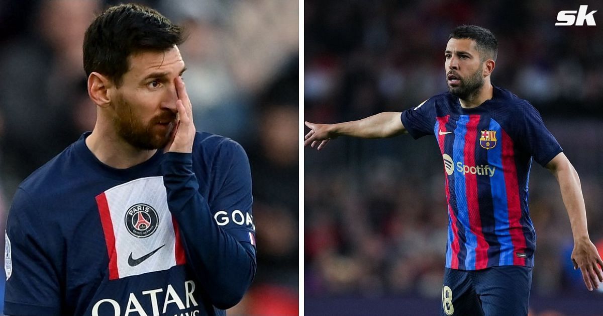 Lionel Messi sends emotional message to Jordi Alba after Barcelona exit