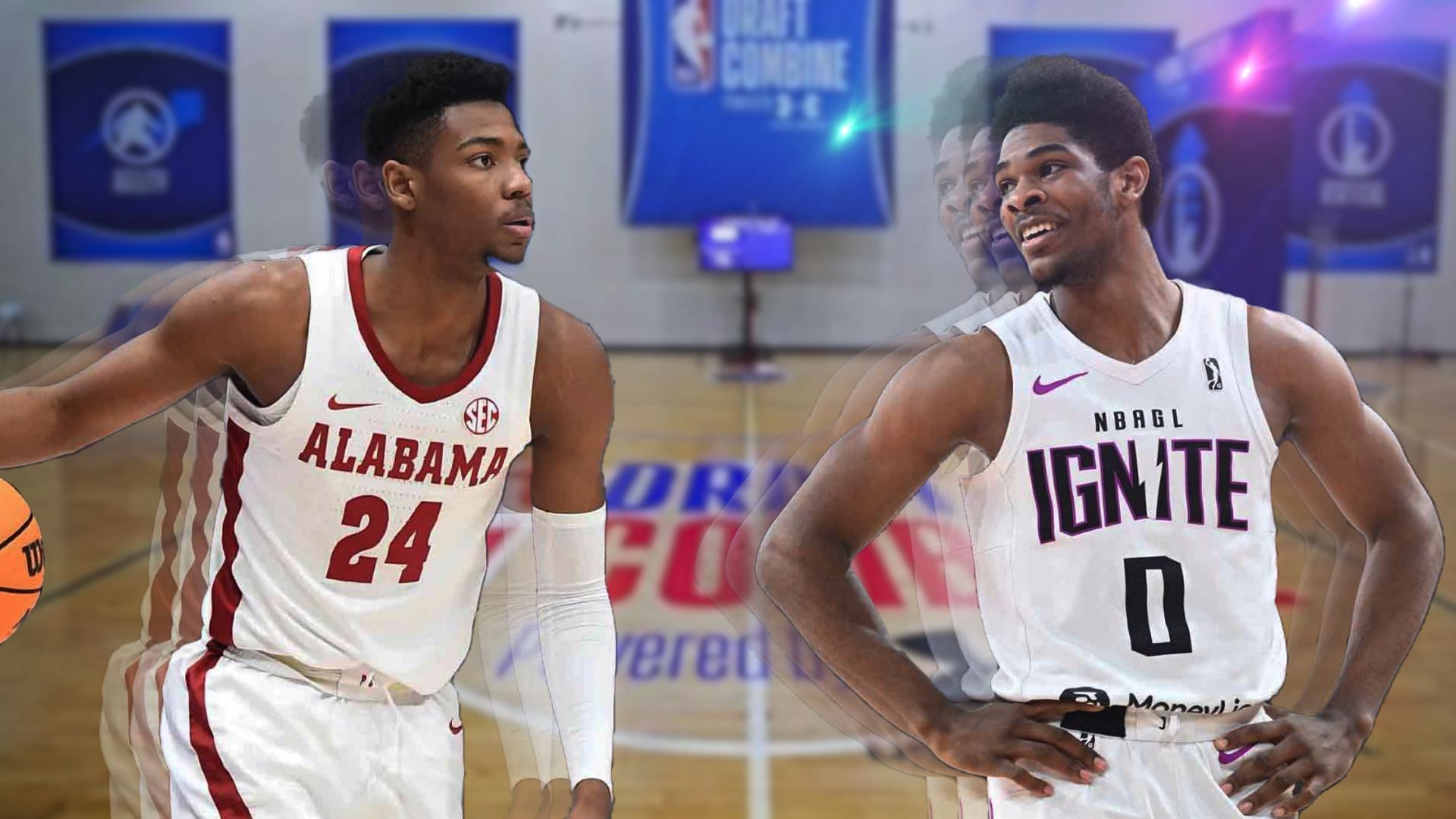 NBA Draft Combine 2023 will feature some of the best young players in the world (Image via Sportskeeda)