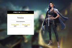 When will Free Fire OB40 Advance Server end?