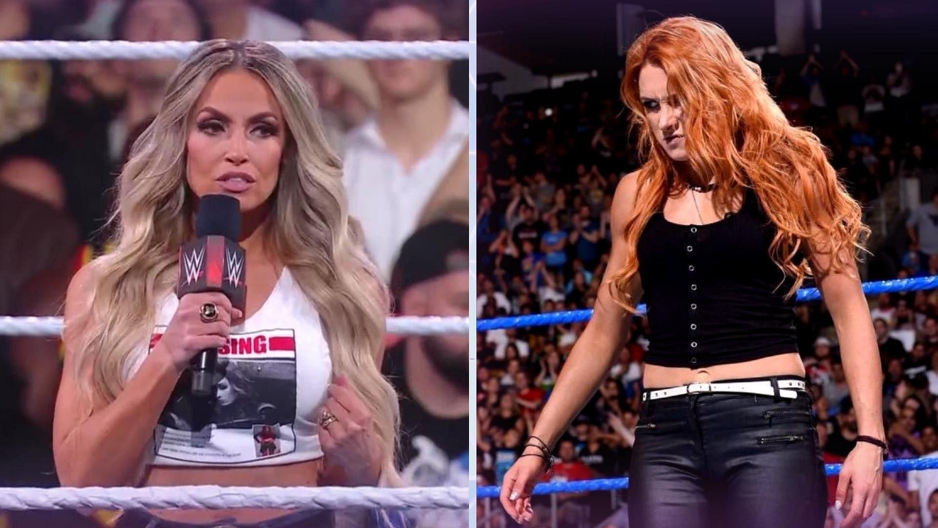 WWE RAW featured a heated brawl between Trish Stratus and Becky Lynch