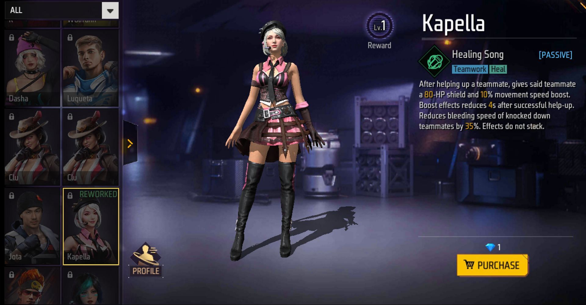 Kapella (Image via Garena)