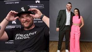 Yasmani Grandal's wife welcomes back Liam Hendriks to the fray with a special note to celebrate his victory over cancer