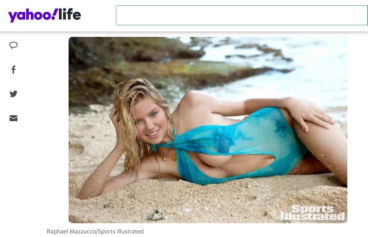 Kate Upton latest SI Photoshoot. Picture Credit: Yahoo!Life/Sports Illustrated