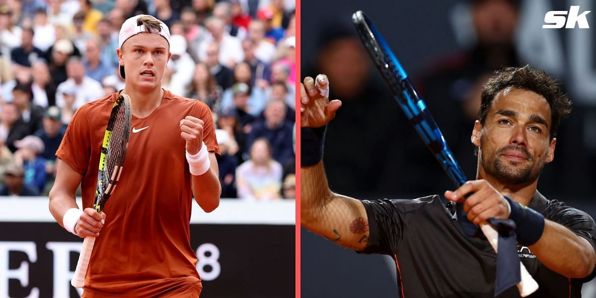 Holger Rune vs Fabio Fognini is one of the third-round matches at the Italian Open