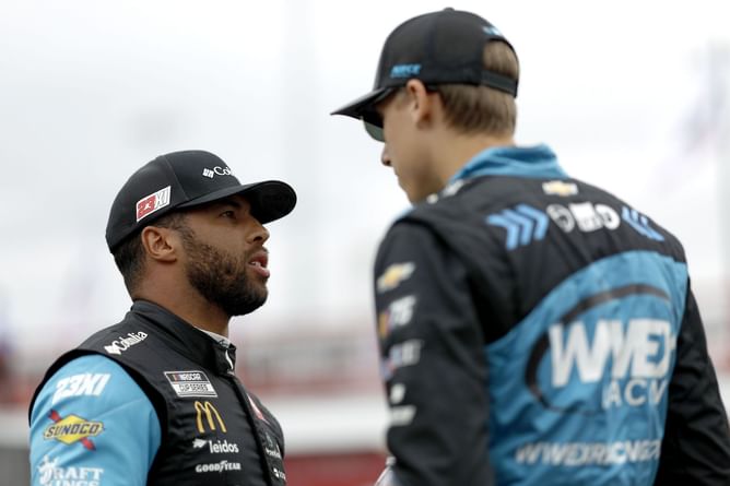 “Let him be him”: Corey LaJoie delivers his view on Bubba Wallace flipping the bird on live TV at North Wilkesboro