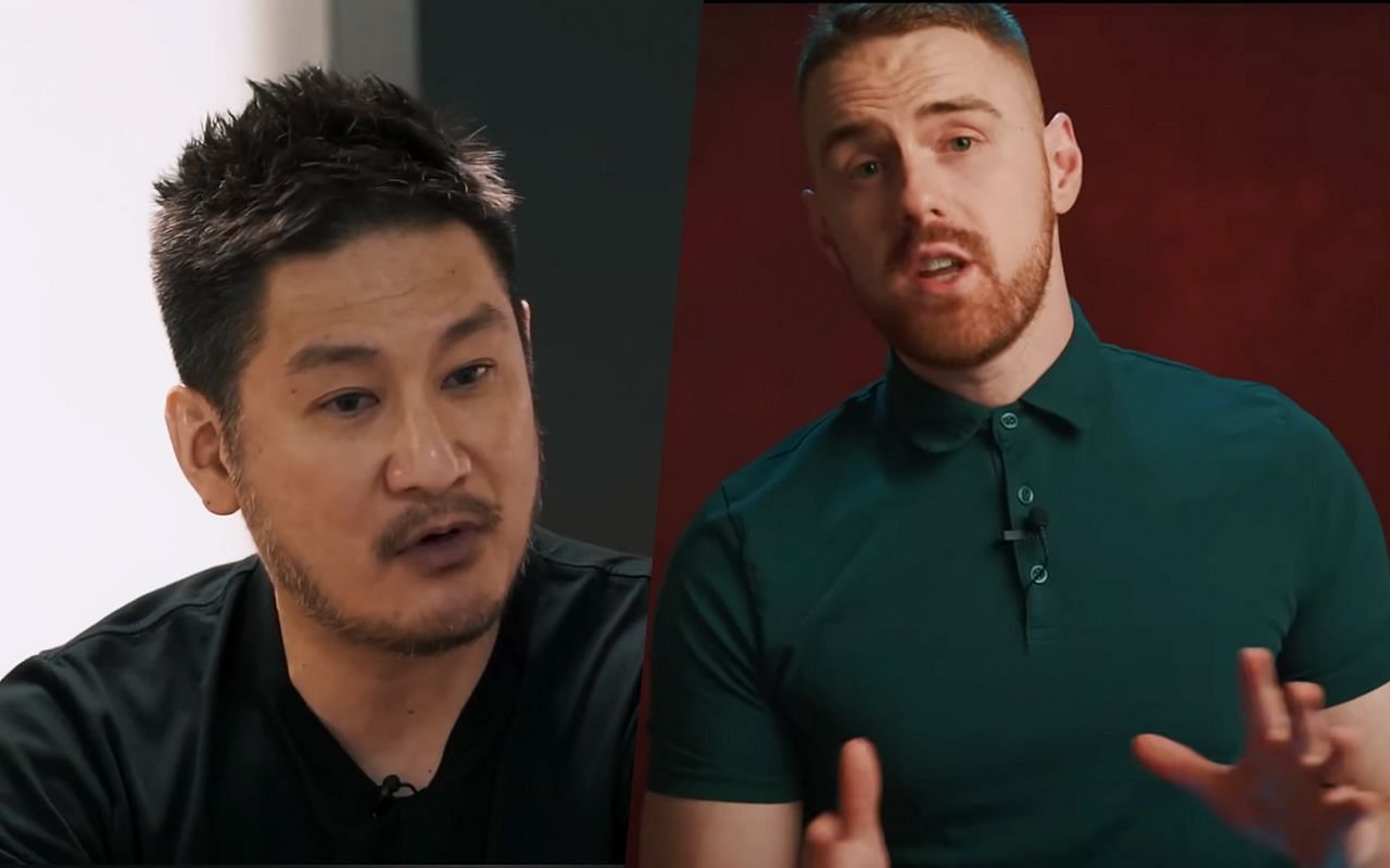 ONE Championship CEO Chatri Sityodtong (left) and YouTube personality Patrick Gavia.