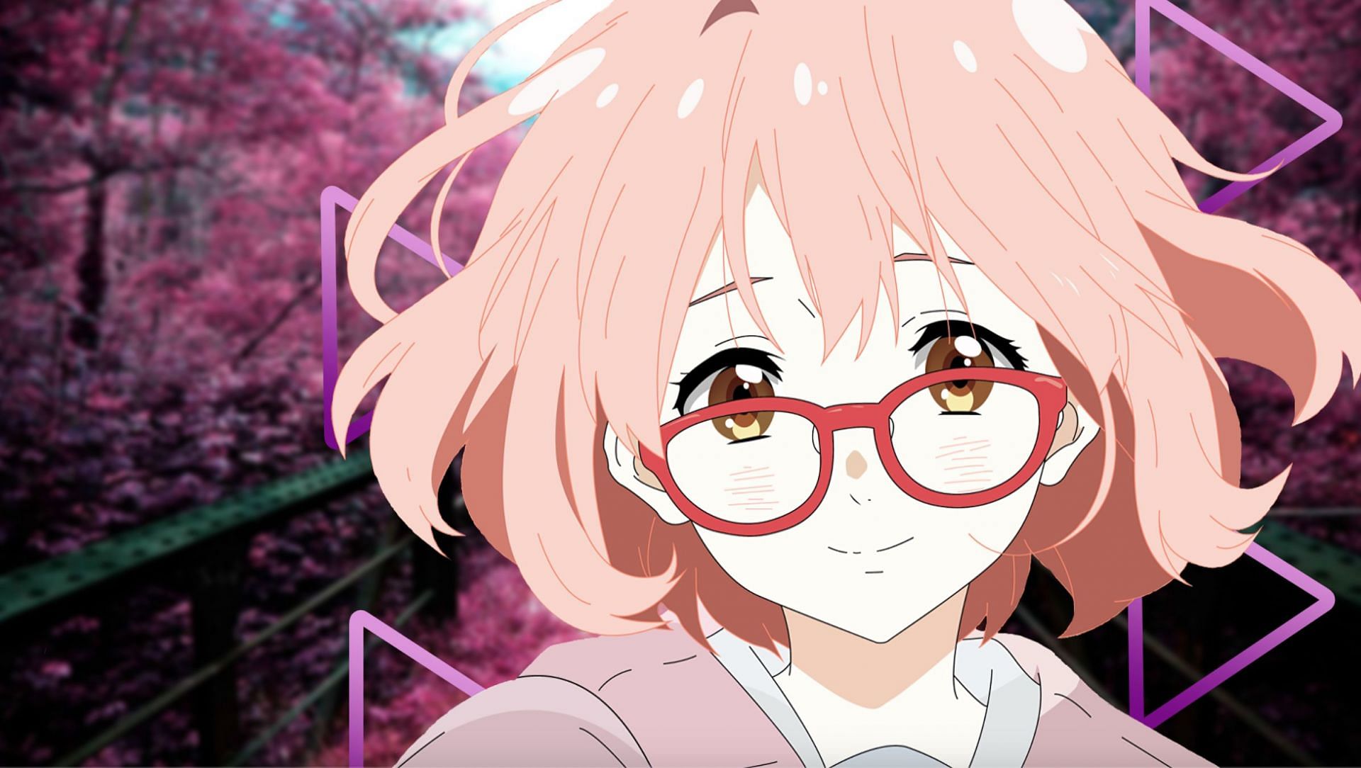 Anime where the main character can see ghosts: Mirai Kuriyama (image via Kyoto Animation)