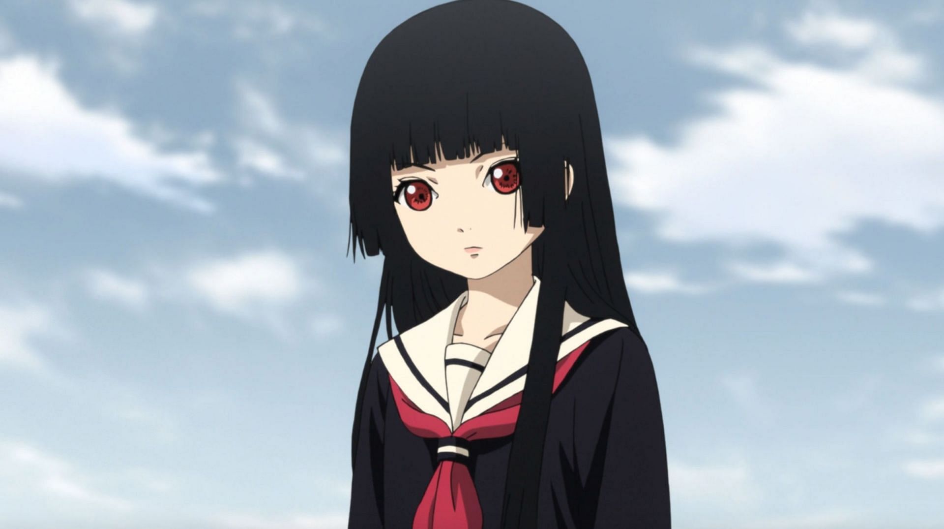 Anime where the main character can see ghosts: Ai Enma (image via Aniplex and Studio Deen)