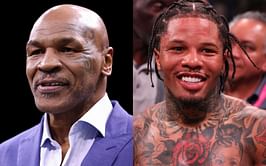 "He is truly" - Mike Tyson praises Gervonta Davis as the face of boxing