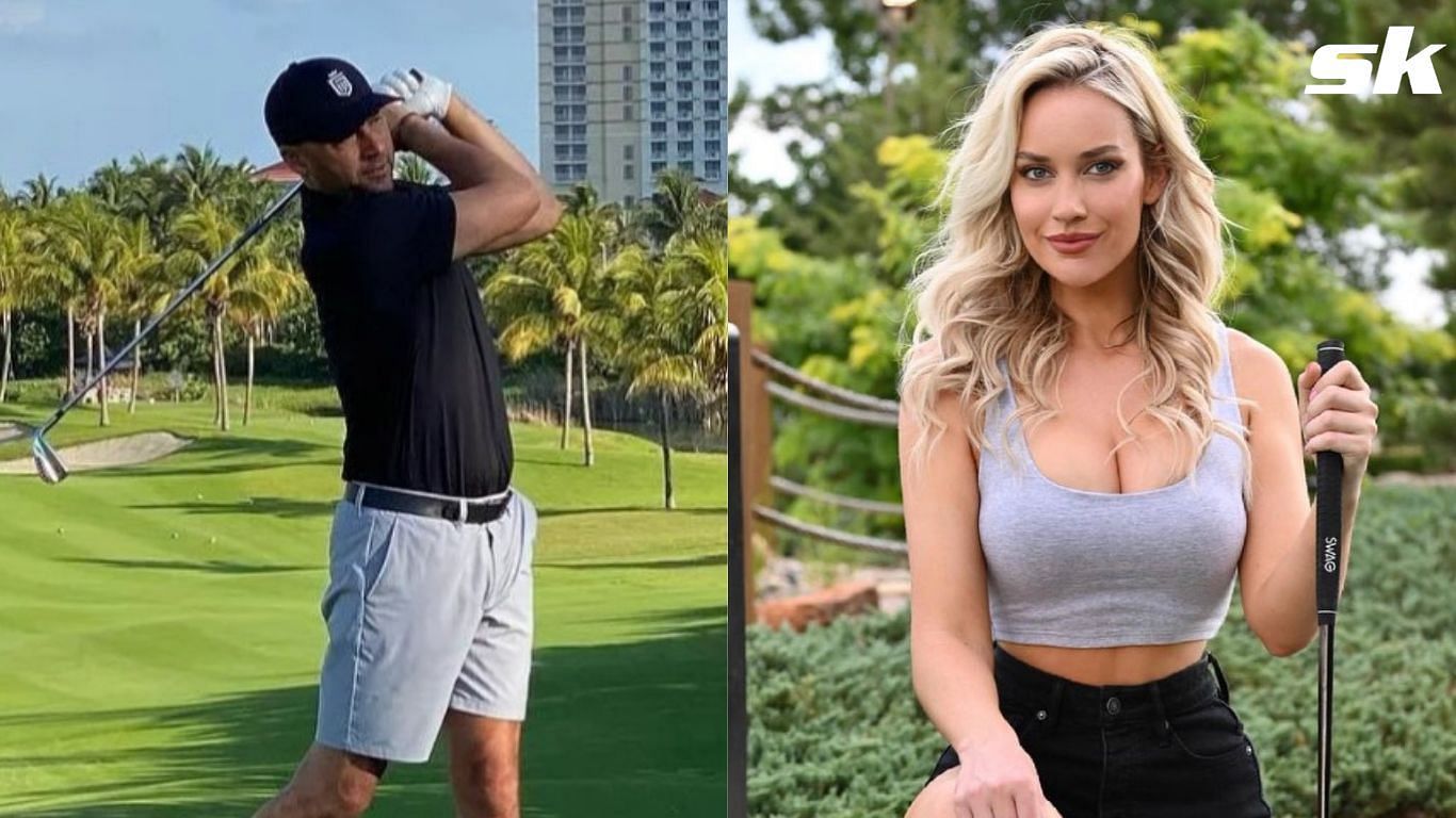 Derek Jeter and Paige Spiranac