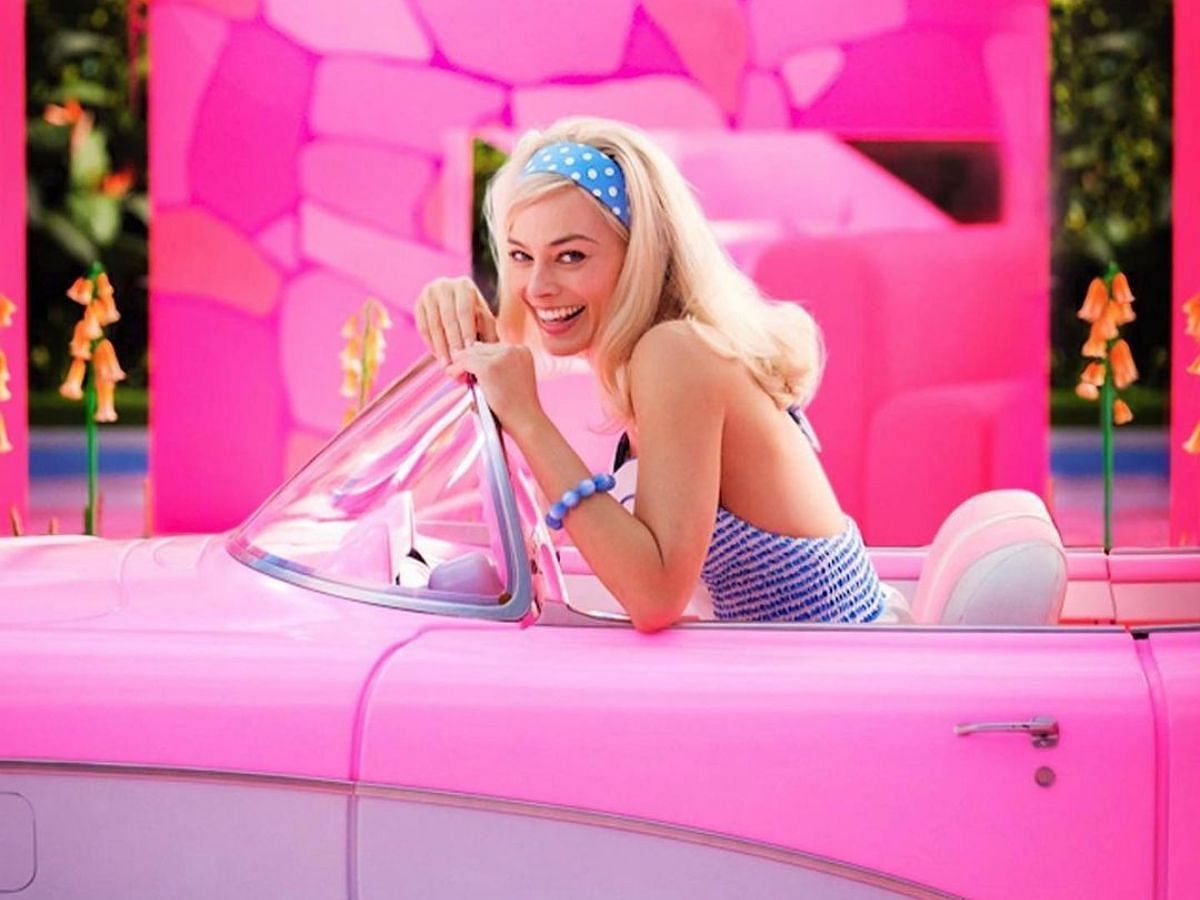 A still of Margot Robbie from the upcoming movie Barbie (Image Via margotrobbieofficial/Instagram)