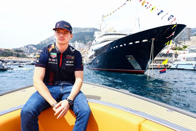 Max Verstappen feels Ferrari drivers Charles Leclerc and Carlos Sainz are favorites to win the F1 Monaco GP