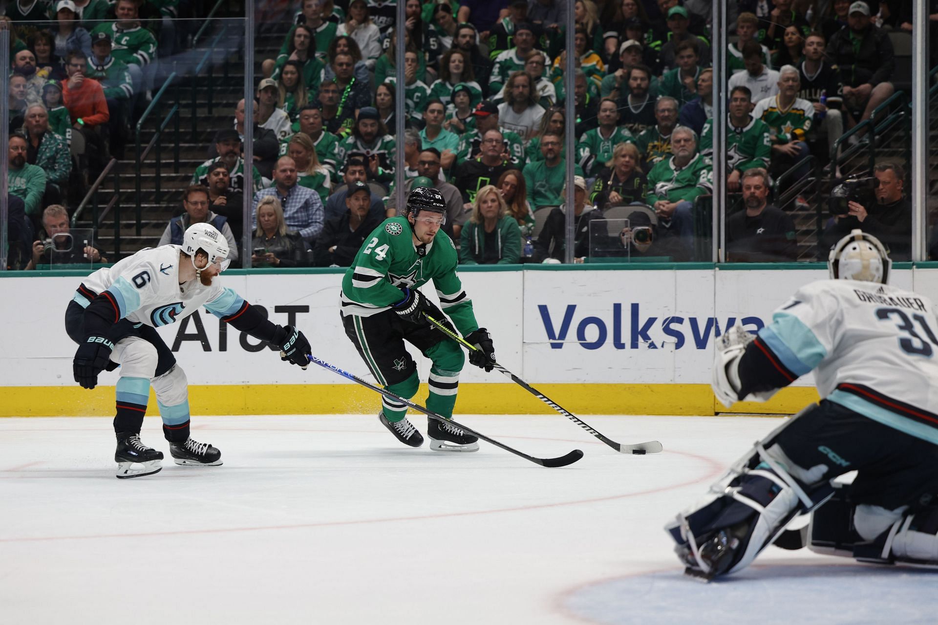 Roope Hintz of the Dallas Stars