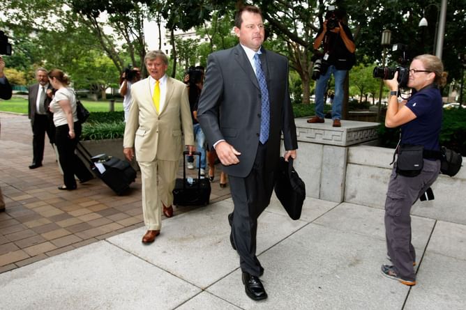 When Roger Clemens took a swing at steroid accusations in courtroom showdown