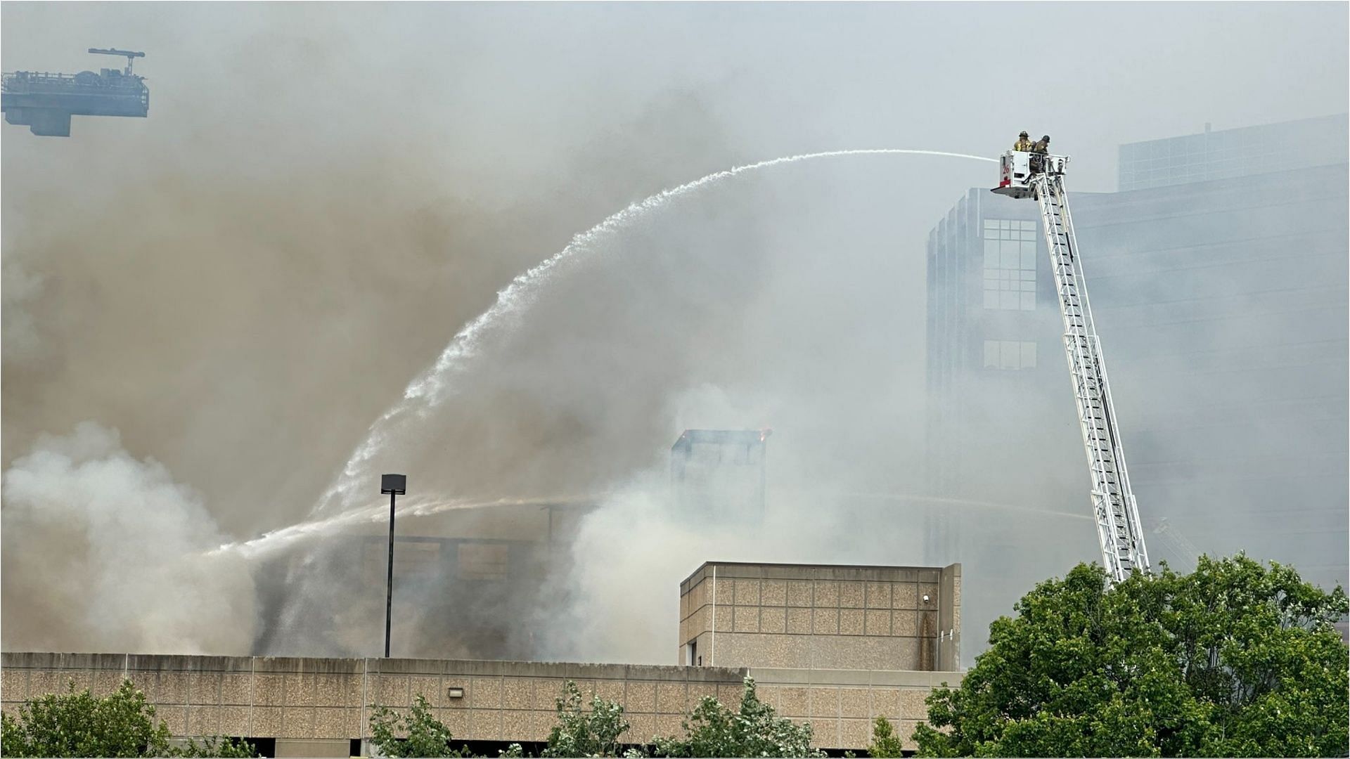 SouthPark fire incident led to the death of a construction worker (Image via BrianFox46/Twitter)