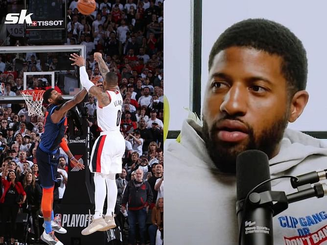 "It was a bad shot"- Paul George opens up on what he was thinking when Damian Lillard scored the game-winner over him in 2019