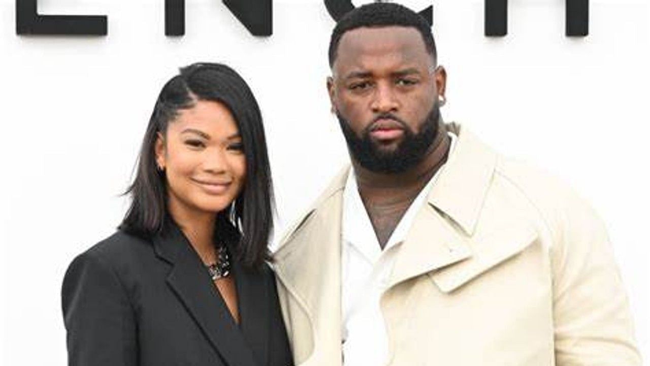 Chanel Iman and defensive tackle Chanel Iman are engaged. 