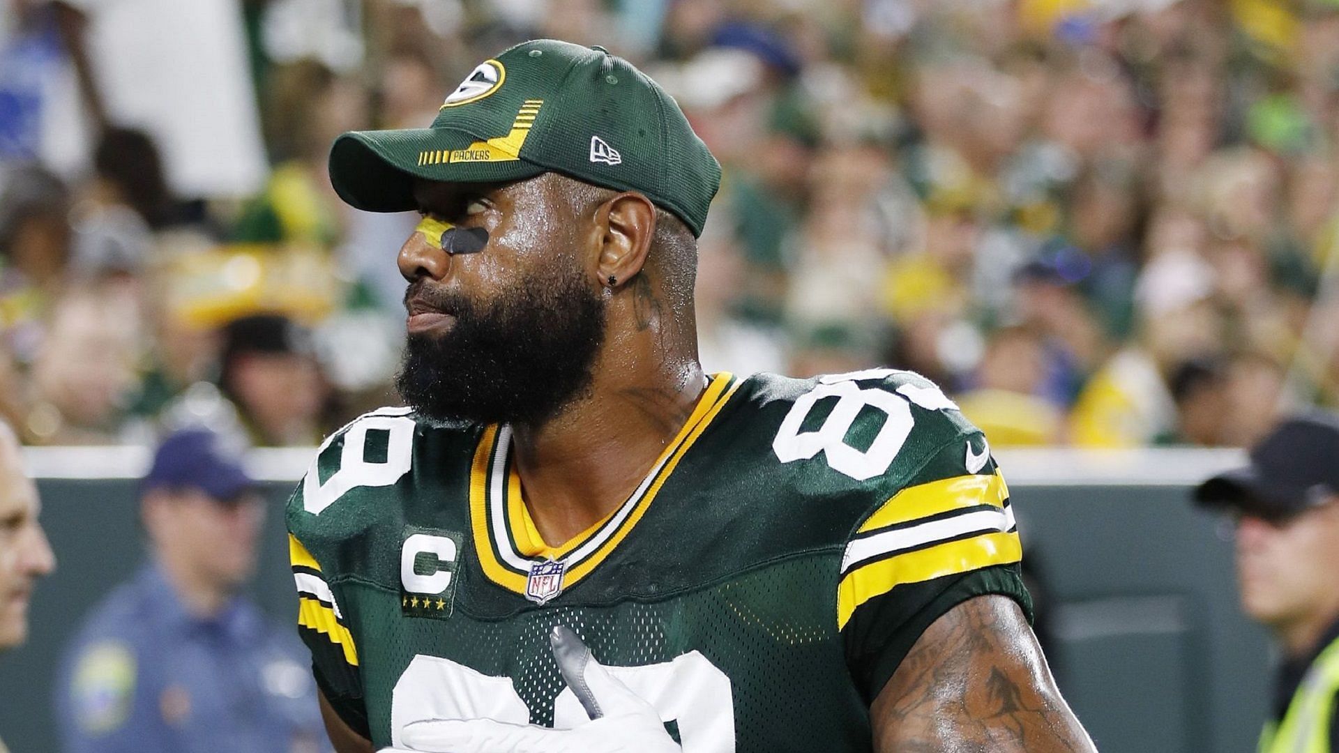 Marcedes Lewis at Packers game