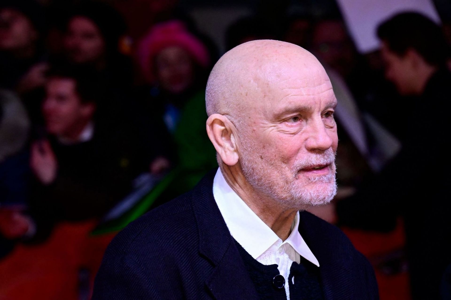  John Malkovich poses on the red carpet for the film 