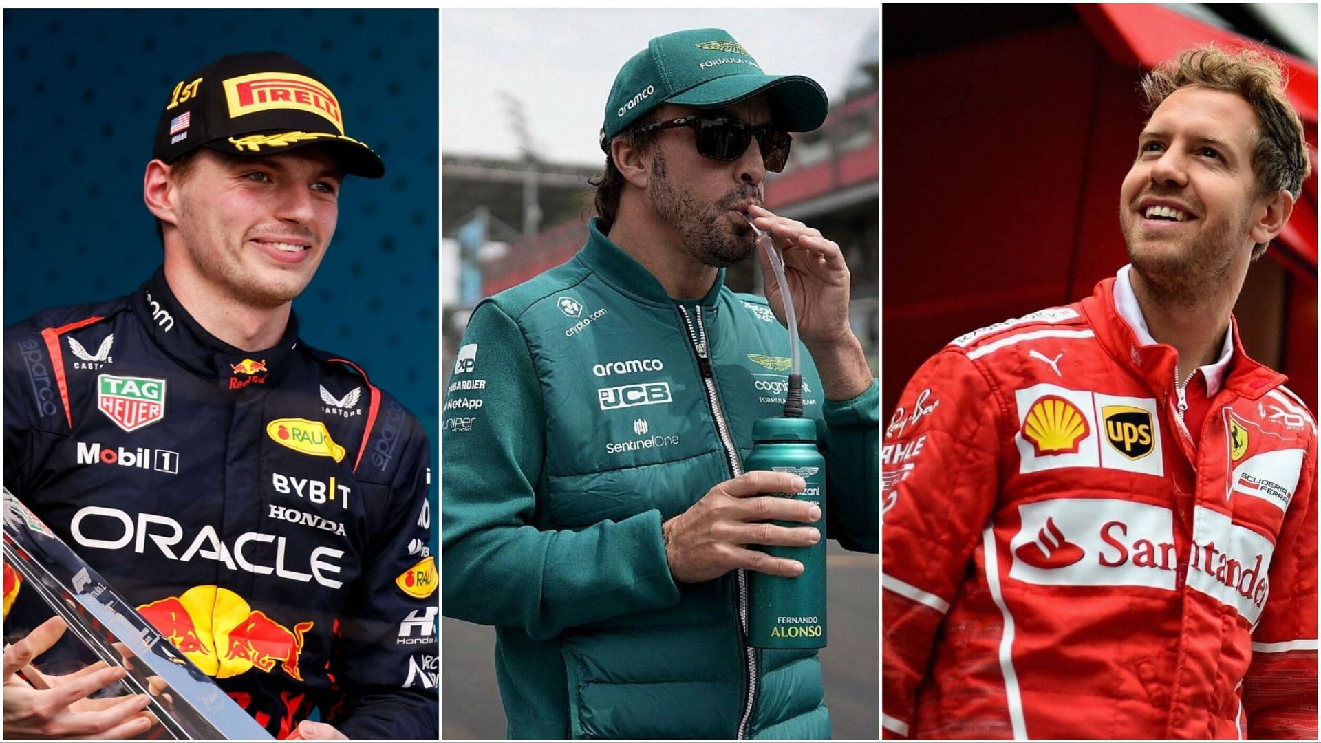 Verstappen, Alonso and Vettel have something in common