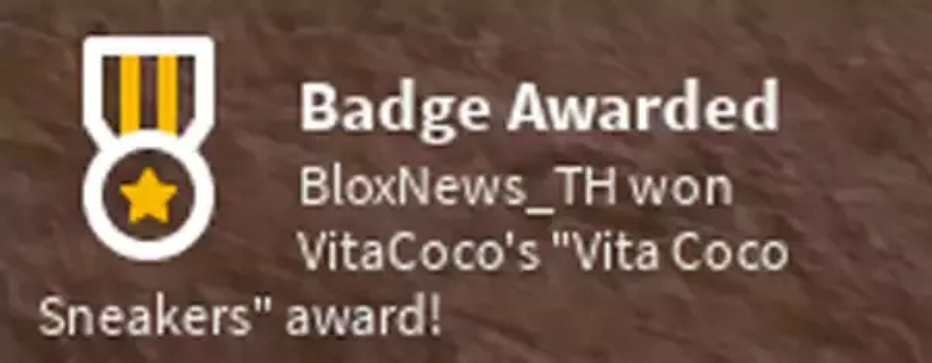 Vita Coco Sneakers Badge