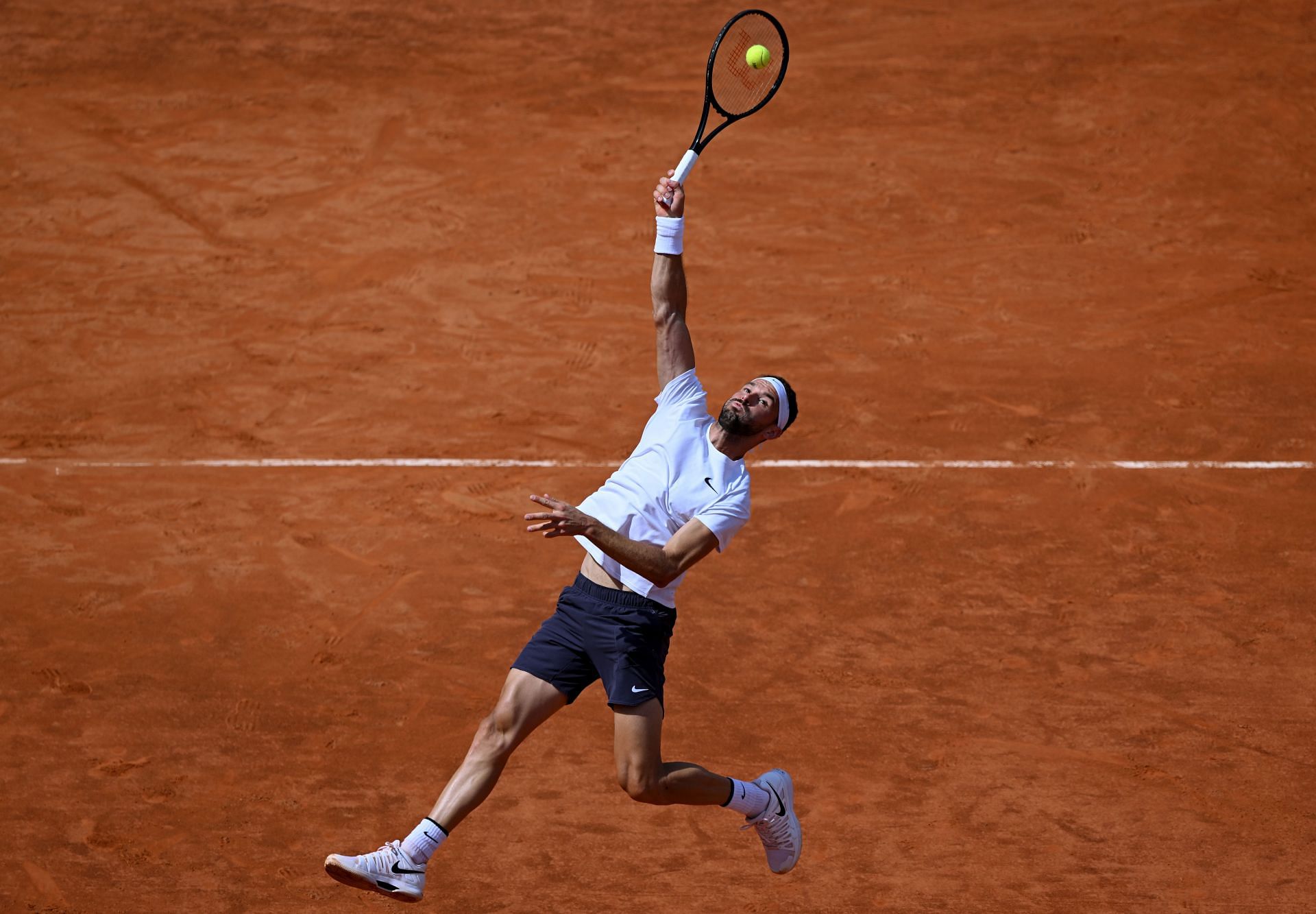 Dimitrov at the 2023 Italian Open