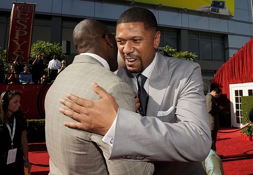 Chicago Bulls legend Michael Jordan and former 13-year NBA veteran Jalen Rose