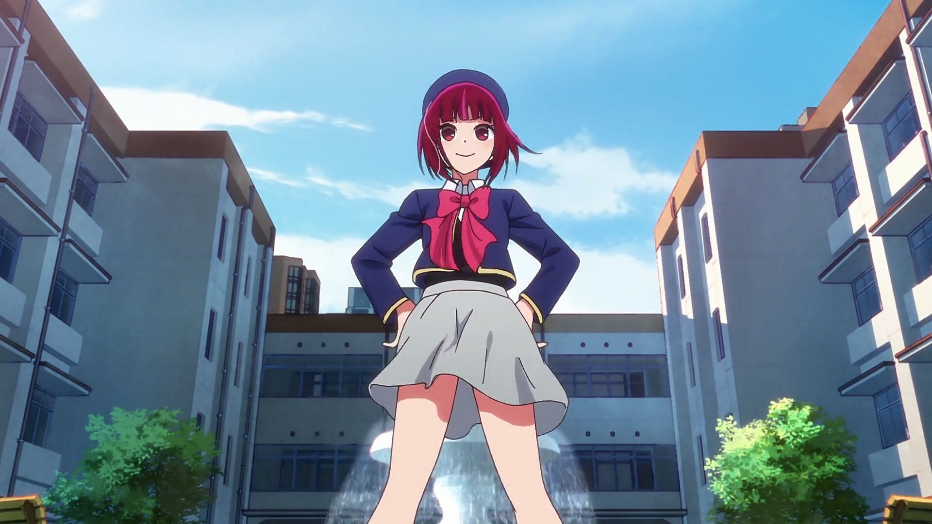 Kana Arima as seen in Oshi no Ko (Image via Doga Kobo)