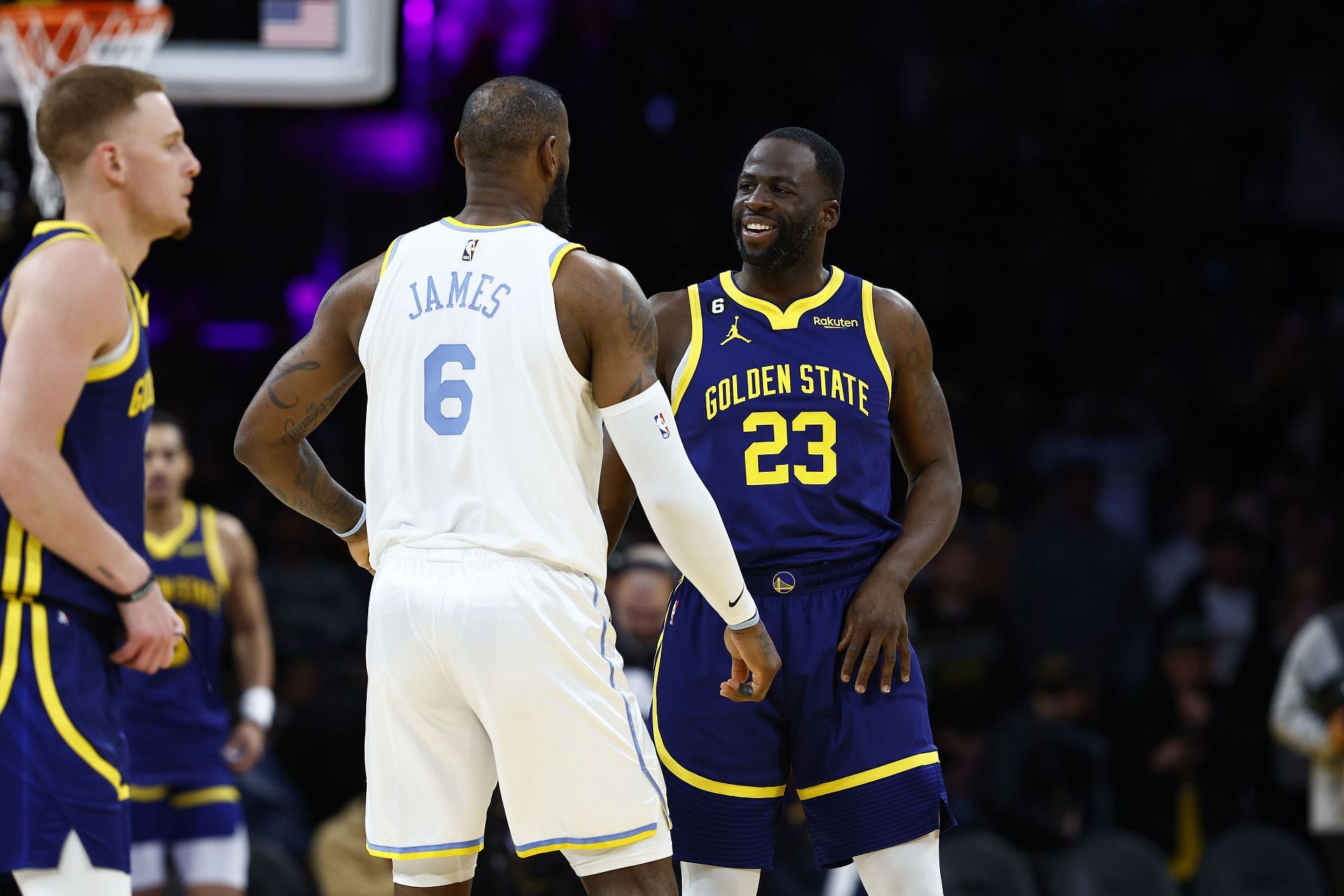 Golden State Warriors' Draymond Green, Los Angeles Lakers' LeBron James  share a rivalry and a friendship