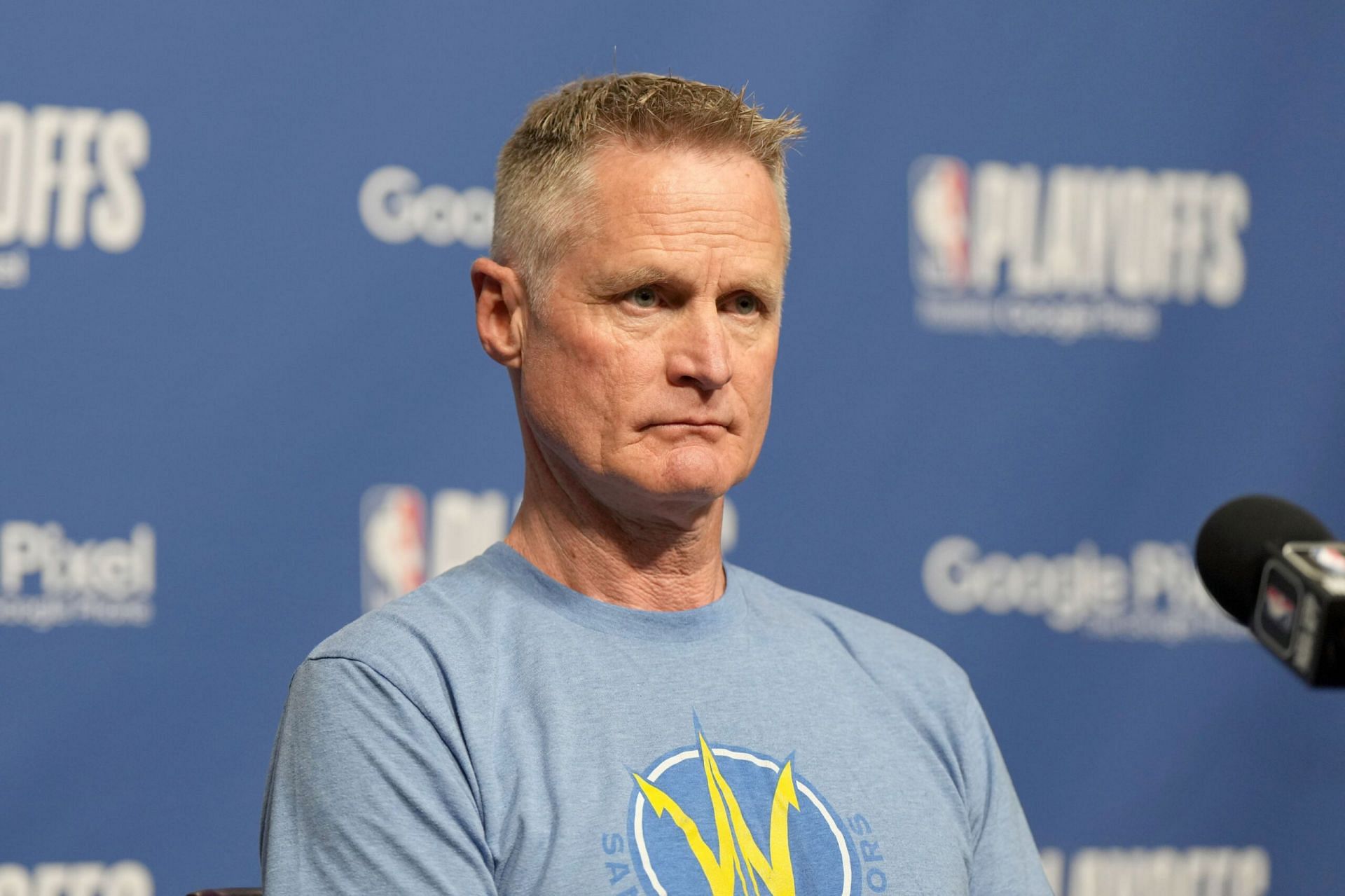 Golden State Warriors coach Steve Kerr