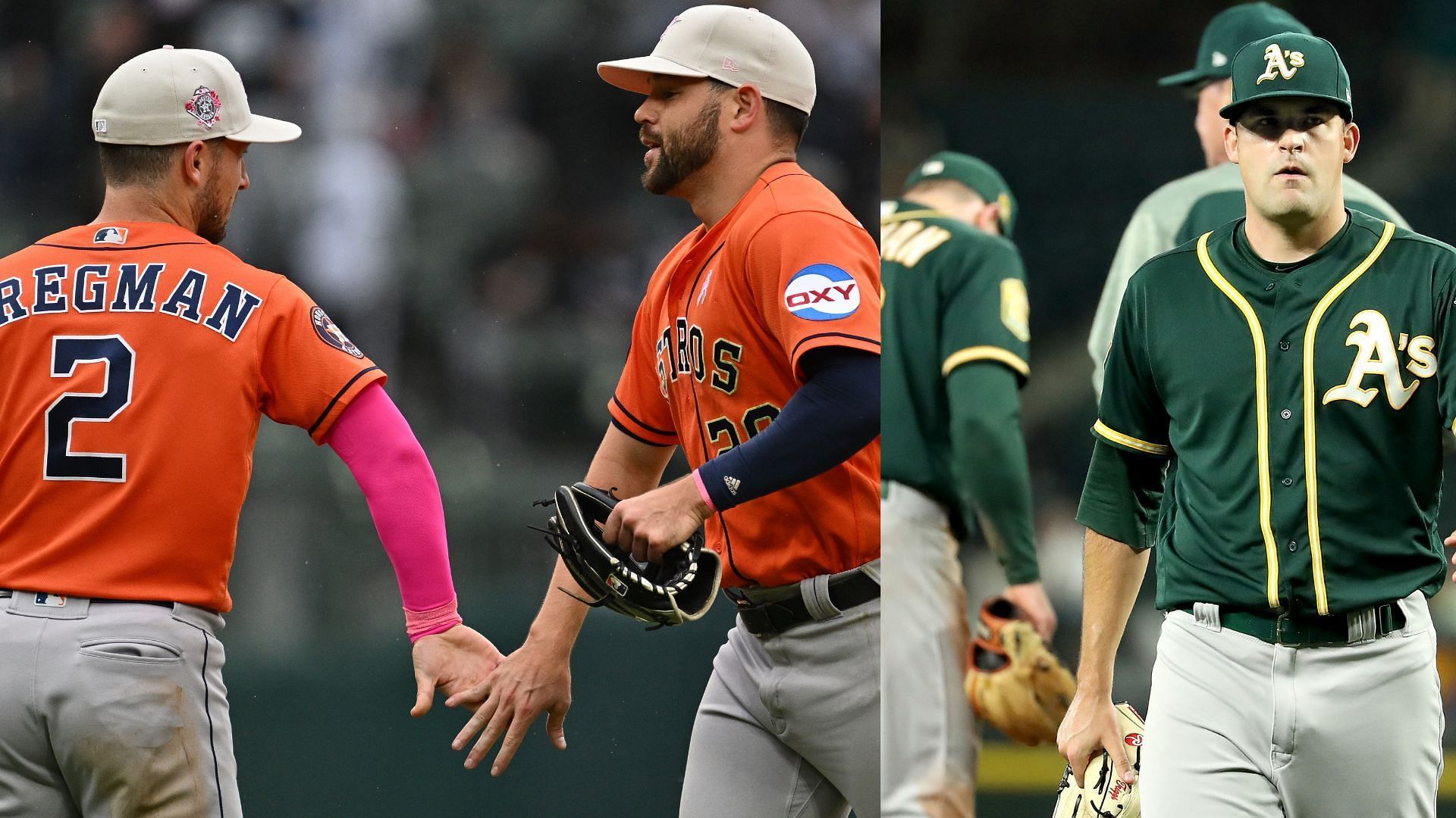 The Houston Astros ripped into the Oakland A