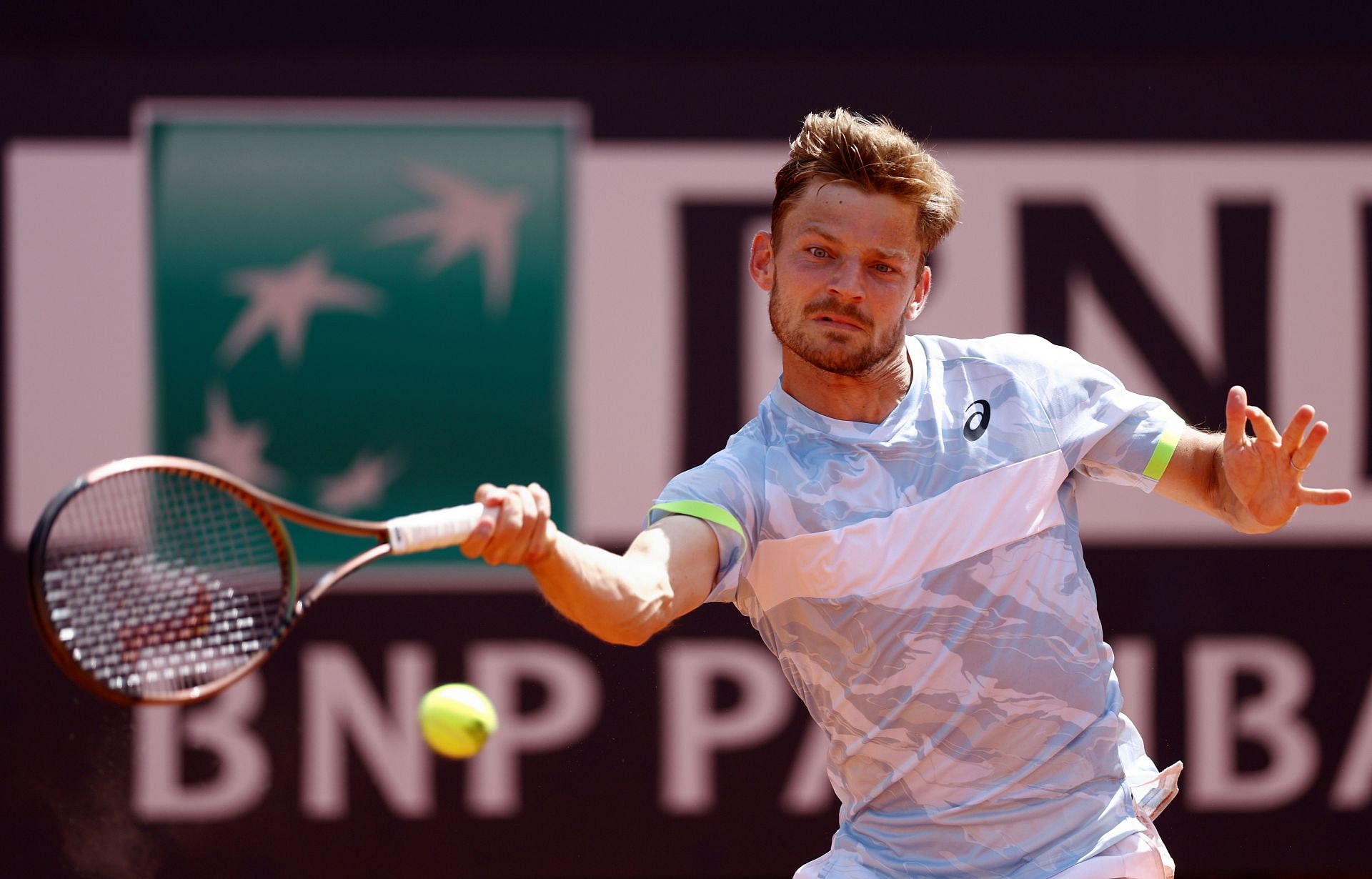 David Goffin at the 2023 Italian Open.