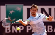 David Goffin at the 2023 Italian Open.