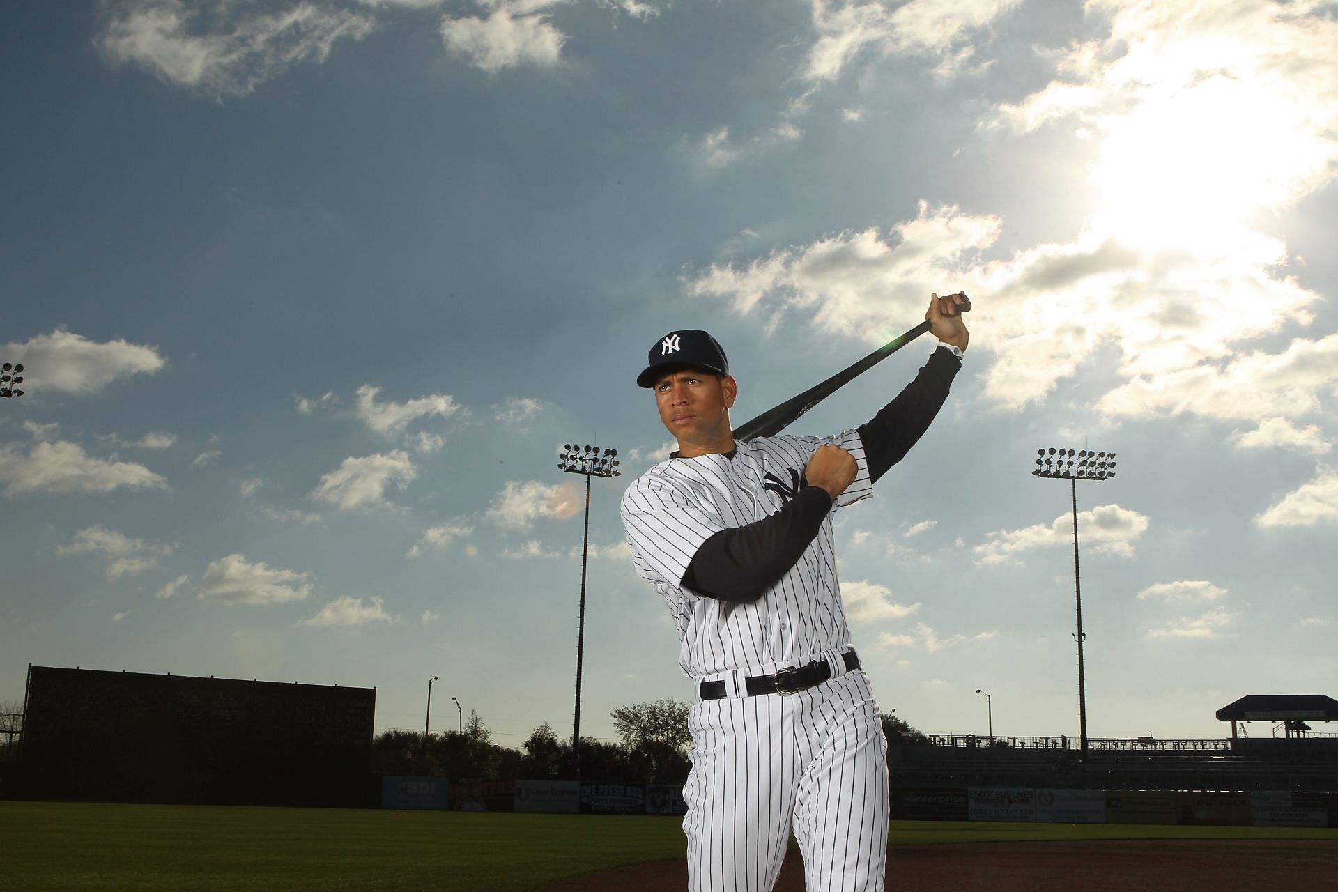 Alex Rodriguez #13 of the New York Yankees poses for a photo during Spring Training Media Photo Day at George M. Steinbrenner Field on February 25, 2010 in Tampa, Florida. (Photo by Nick Laham/Getty Images)