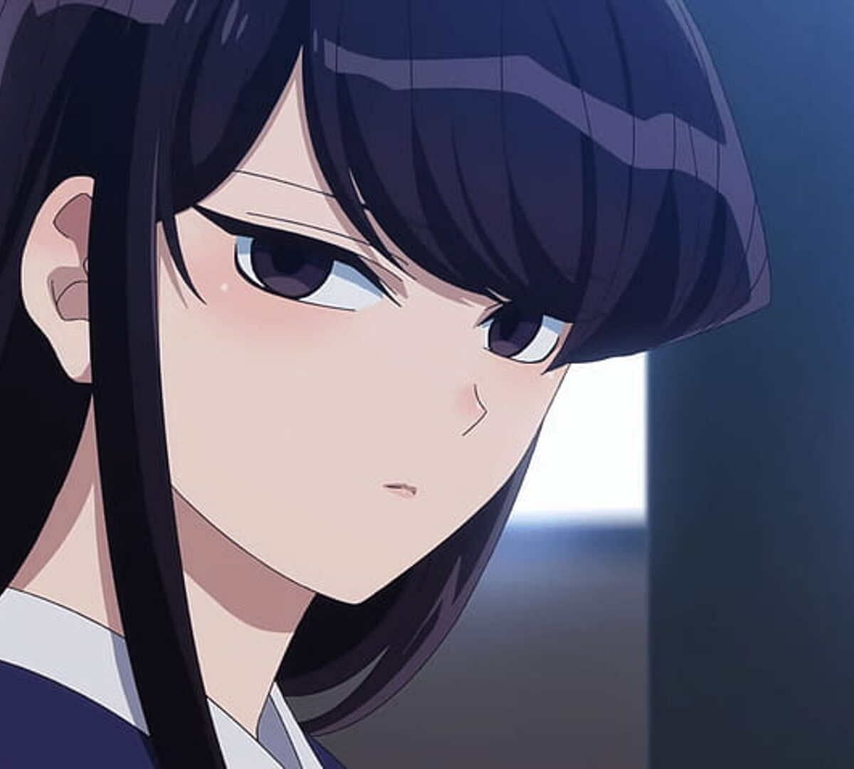 Komi Shouko as seen in the anime (Image via OLM, Inc)