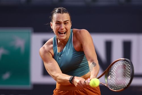 Aryna Sabalenka at the 2023 Internazionali BNL D'Italia