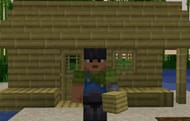 Bamboo building blocks in new update of Minecraft (Image via Mojang)