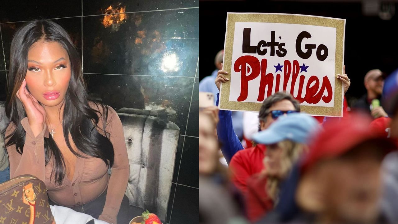 A Philadelphia Phillies fan went viral (Image via adriennefabii on Instagram)