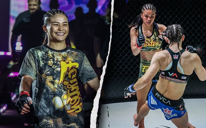 Stamp Fairtex admits feeling pressure of fighting an American in her US debut