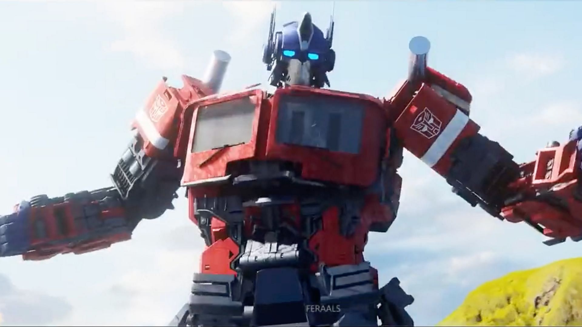 Optimus Prime in Fortnite (Image via watchhedd on Twitter)