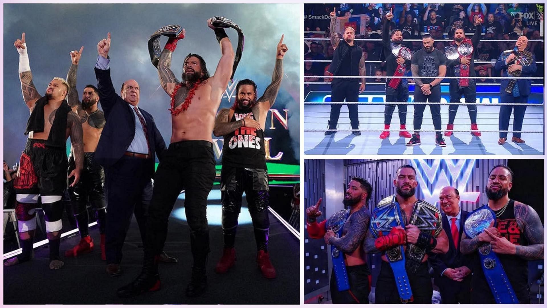 Roman Reigns and The Bloodline have been the most dominant WWE faction