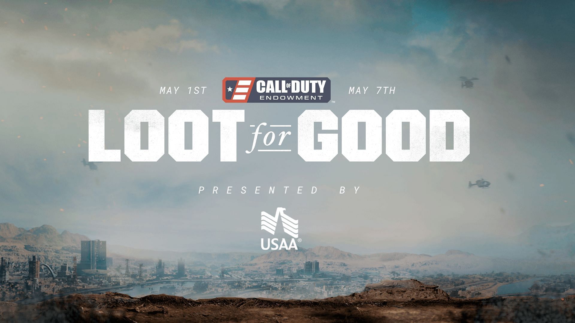 About the Loot for Good charitable event in Warzone 2 DMZ (image via Activision)