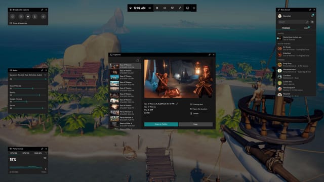 How to open the Xbox Game Bar