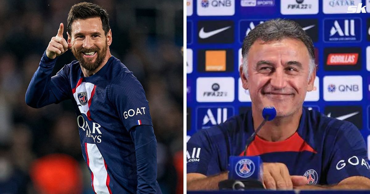 Galtier confirms Lionel Messi will play for PSG against Ajaccio.