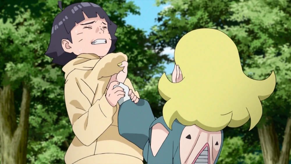 Himawari Uzumaki in Boruto.