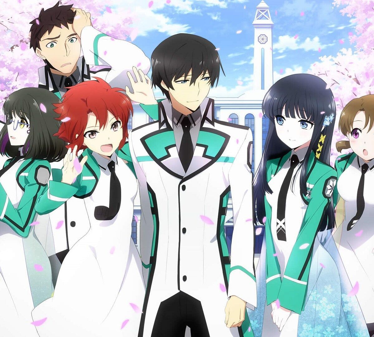 The Irregular at Magic High School characters as seen in the anime (Image via Madhouse)