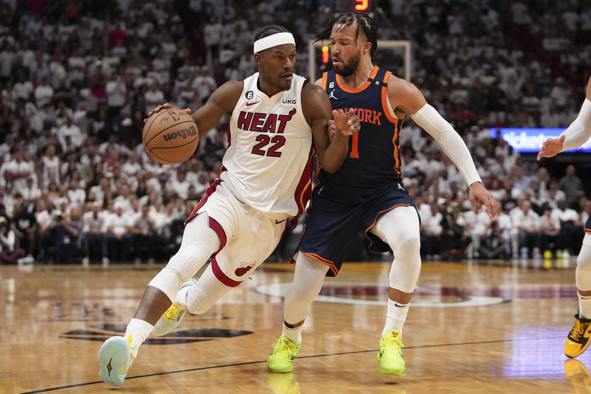 New York Knicks v Miami Heat - Game 3