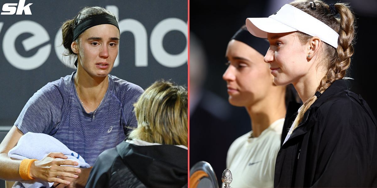Tennis fans were outraged as Italian Open botched Elena Rybakina and Anhelina Kalinina